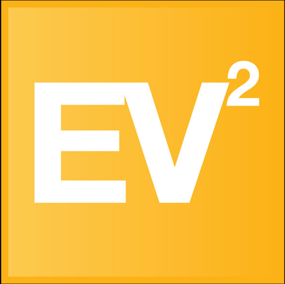 EV2 Brand Identity Logo